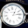 Tiffany & Co. sterling silver pocketwatch, c. 1980's
