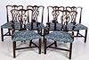Set of 6 George III Style Mahogany Dining Chairs