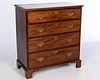 George III Style Mahogany Chest of Drawers, 19th C