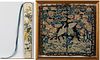 Chinese Needlework of Bird and Flowers and Fan Case