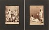 2 Albumen Photos, India, c. 1890