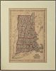 Johnson's Map of New England, 19th Century