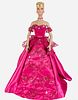 16" Tonner Tyler Wentworth Collection doll wearing Gene "An American Countess" pink gown, pink shoes and a pink purse. No Box.