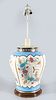 Gilt Porcelain Vase mounted as Lamp