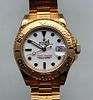Rolex 18kt Gold Yacht-Master Reference 68628 Mid-size with Box and Papers