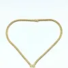 Louis Fiessler 18ky Bezel Set Diamond Necklace
