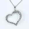 Tacori Diamond Heart Pendant - 18K White Gold