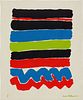 Modern Tapestry Signed Sonia Delaunay
