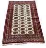 Approx. 6' x 4' Red & White Baluch Rug