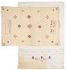 Pennsylvania cross stitch embroidered pillowcase