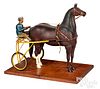 John Reber carved and painted figure of Dan Patch