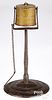 Peter Derr wrought iron kettle lamp