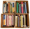 Large group of antique reference books