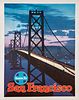 Oscar Byrn, San Francisco Santa Fe Railway Poster