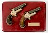 **Cased Set of Colt #4 Derringers 