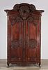 Italian Style Carved  Armoire