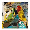 HOLLIS HILDEBRAND-MILLS, "COLLAGE #2", YELLOW BIRD
