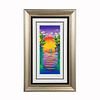 PETER MAX SERIGRAPH ON PAPER "BETTER WORLD