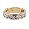 18k Gold Diamond Wedding Band Ring