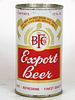 1963 Export Beer 12oz 147-06 Flat Top Saint Charles, Missouri