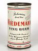 1954 Wiedemann Fine Beer 12oz 145-22.2 Flat Top Newport, Kentucky