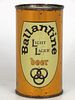 1959 Ballantine Light Lager Beer 12oz 34-04.2 Flat Top Newark, New Jersey