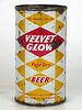 1965 Velvet Glow Pale Dry Beer 12oz 143-25 Flat Top Los Angeles, California