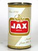 1962 Jax Beer 12oz 86-20 Flat Top New Orleans, Louisiana