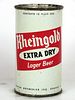 1950 Rheingold Lager Beer 12oz 123-07 Flat Top Orange, New Jersey