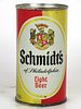 1961 Schmidt's Light Beer 12oz 131-32.1 Flat Top Philadelphia, Pennsylvania