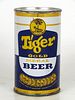 1960 Tiger Gold Medal Beer 12oz Flat Top Singapore, Malaysia