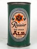 1952 Rainier Old Stock Ale 12oz 118-01 Flat Top Seattle, Washington