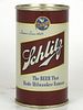 1952 Schlitz Beer 12oz 129-26 Flat Top Milwaukee, Wisconsin