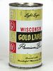 1967 Wisconsin Gold Label Beer 12oz 146-20 Ring Top Monroe, Wisconsin