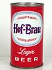 1959 Hof-Brau Lager Beer 12oz 82-23 Flat Top Los Angeles, California