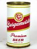 1967 Burgemeister Premium Beer 12oz 46-09 Flat Top Chicago, Illinois