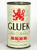1957 Gluek Fine Pilsener Beer 12oz 70-09 Flat Top Minneapolis, Minnesota