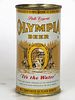 1957 Olympia Beer 11oz 109-09 Flat Top Tumwater, Washington