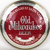 1971 Old Milwaukee Beer Convex Mirror Milwaukee, Wisconsin