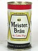 1959 Meister Brau Custom Beer 12oz 98-38 Flat Top Chicago, Illinois