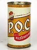 1955 P.O.C. Pilsener Beer 12oz 116-13 Flat Top Cleveland, Ohio