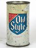 1958 Old Style Light Beer 12oz 108-18 Flat Top La Crosse, Wisconsin