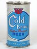 1959 Cold Brau Beer 12oz 50-03 Flat Top Chicago, Illinois