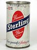 1957 Sterling Beer 12oz 136-38.2 Flat Top Evansville, Indiana