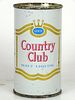 1959 Country Club Malt Liquor "Aged" 12oz 52-02 Flat Top St. Joseph, Missouri