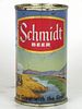 1954 Schmidt Beer "Conestoga Wagon" 12oz 130-28 Flat Top Saint Paul, Minnesota