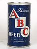 1954 ABC Beer 12oz 114-05 Flat Top Los Angeles, California