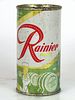 1956 Rainier Jubilee Beer "Registered Brew 59723" 11oz Flat Top Seattle, Washington