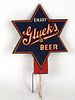 1934 Gluek's Beer Booth Service Flange Sign Minneapolis, Minnesota