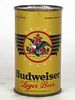 1948 Budweiser Lager Beer 12oz 44-02V Flat Top Saint Louis, Missouri